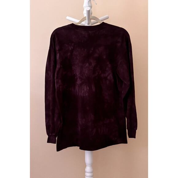 The Mountain Long Sleeve Purple T-Shirt Gecko Graphic Gray Unisex L - Picture 4 of 5